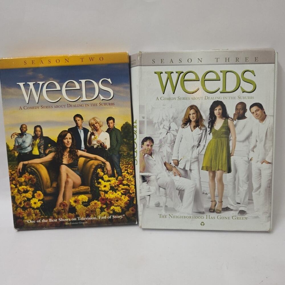Weeds DVD Series Complete Seasons 2 & 3 Good Condition